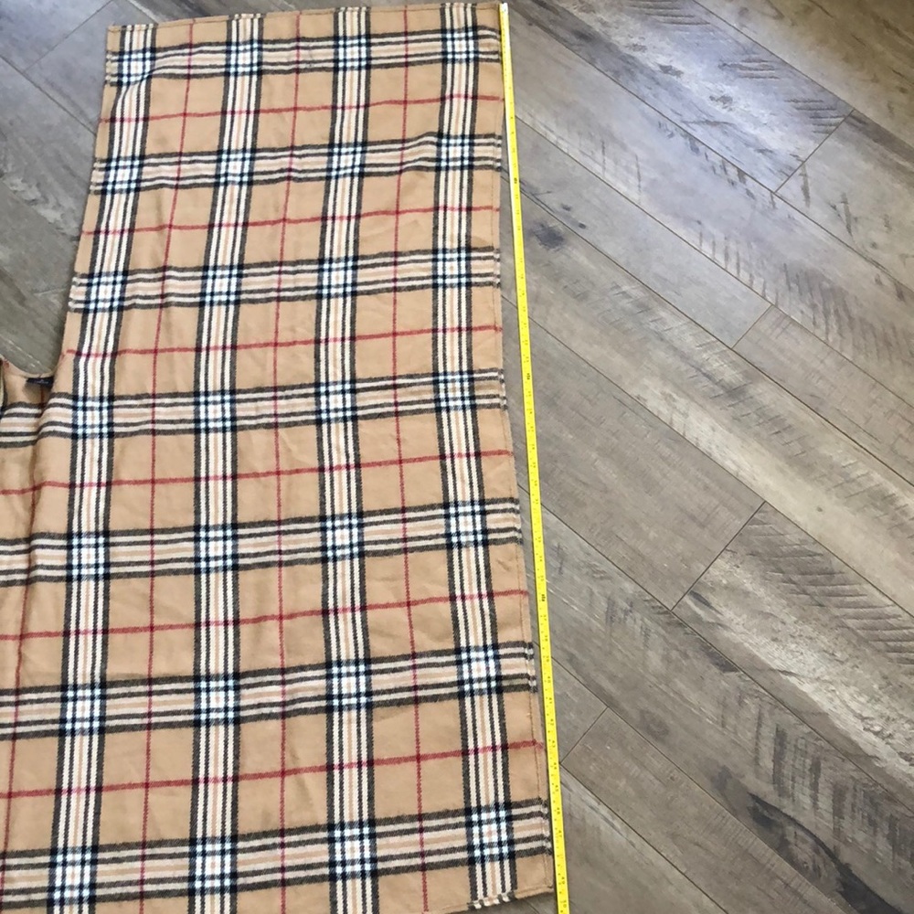 Soft Checkered Poncho Wrap Jacket - image 5